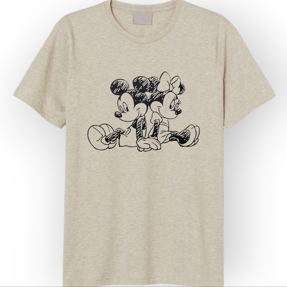 Tops - Made to order Minnie and Mickey Shirt